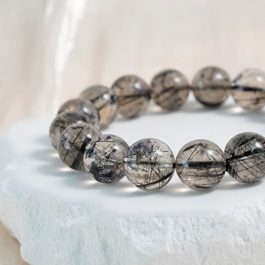 ガーディアン・ストレングス - ブラックルチルクォーツブレスレット