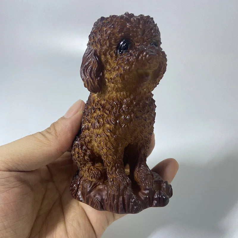 レジンテディ付きクリスタルボールスタンド:星座デコレーション&オーナメント収納