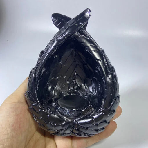 エンジェルウィングクリスタルボールスタンド - ジュエリーオーガナイザー&レジンアートディスプレイ