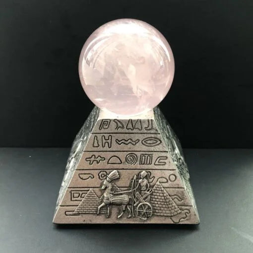 ピラミッドレジンディスプレイスタンド - スフィアホルダー&アートクラフトベース