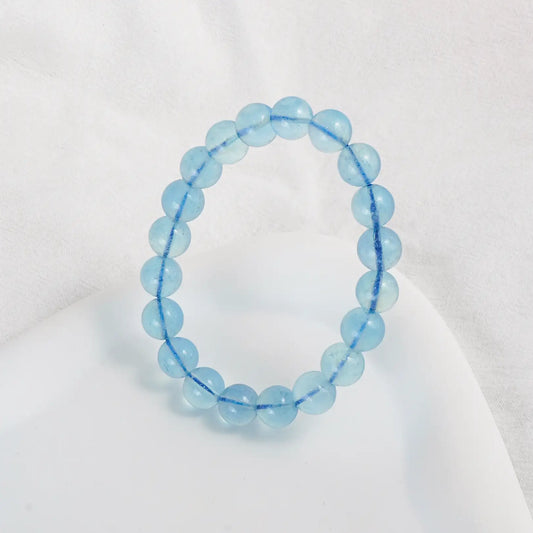 オーシャンズ・エンブレース - アクアマリンブレスレット