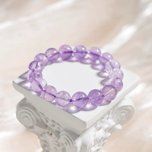 ソフトラディアンス - ライトアメジストブレスレット