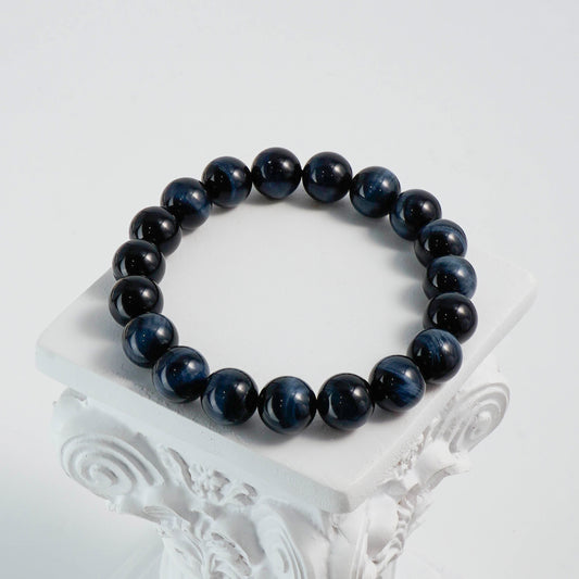 アジュールストレングス - ブルータイガーアイブレスレット